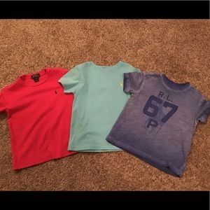 Toddler boys tees polo Ralph Lauren